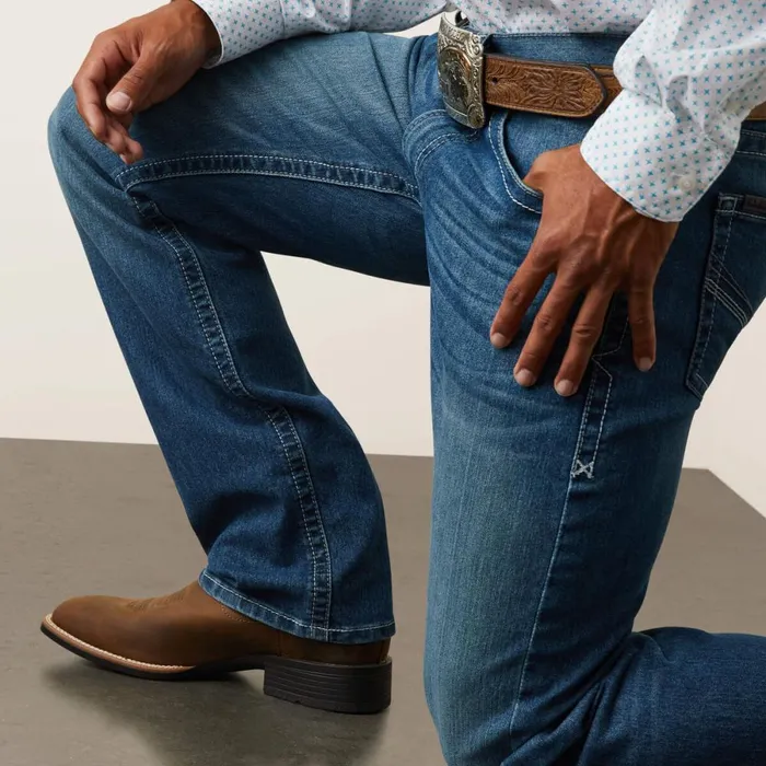M5 Straight Devon Straight Jean Bayou Men Ariat Denim M5 Straight Devon Straight Jean Bayou Men Ariat Denim