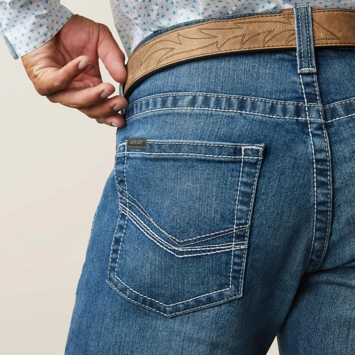 M5 Straight Devon Straight Jean Bayou Men Ariat Denim M5 Straight Devon Straight Jean Bayou Men Ariat Denim
