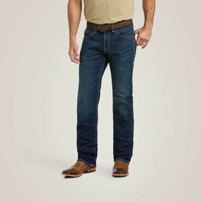 M5 Straight Stretch Remming Stackable Straight Leg Jean Ford Men Ariat Denim