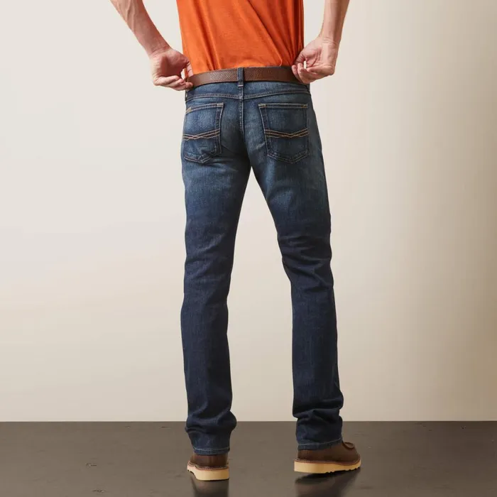 M7 Rocker Stretch Legacy Stackable Straight Leg Jean Fremont Men Ariat Denim M7 Rocker Stretch Legacy Stackable Straight Leg Jean Fremont Men Ariat Denim