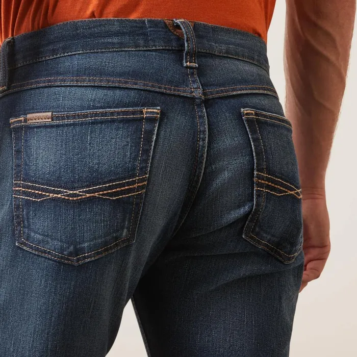 M7 Rocker Stretch Legacy Stackable Straight Leg Jean Fremont Men Ariat Denim M7 Rocker Stretch Legacy Stackable Straight Leg Jean Fremont Men Ariat Denim