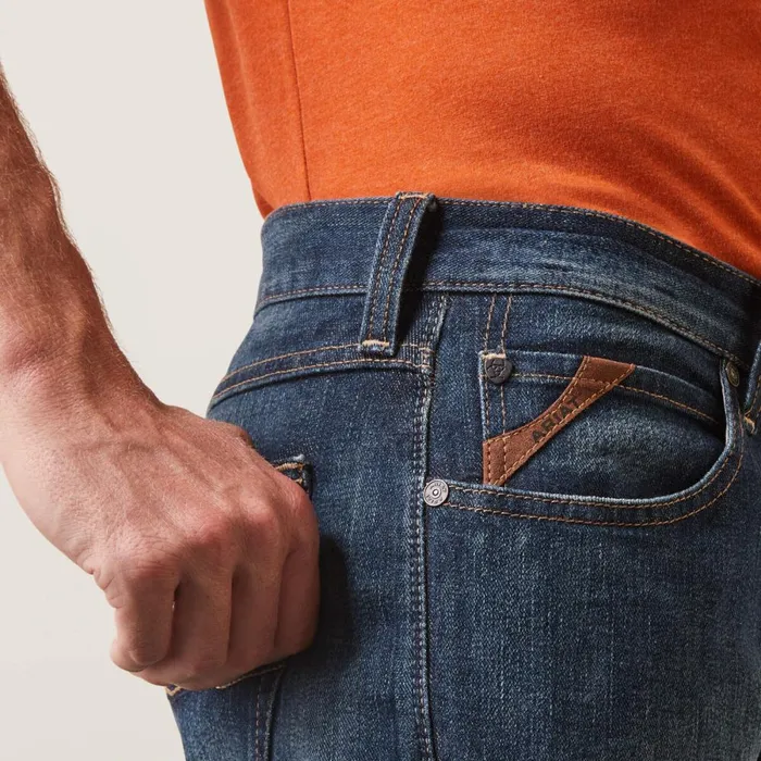 M7 Rocker Stretch Legacy Stackable Straight Leg Jean Fremont Men Ariat Denim M7 Rocker Stretch Legacy Stackable Straight Leg Jean Fremont Men Ariat Denim