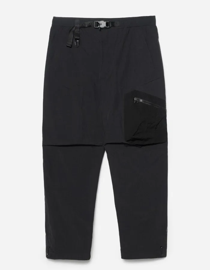 Maharishi Cargo Pants 5282 Veg Dyed Asym Cargo Track Pants Black 8211 Men