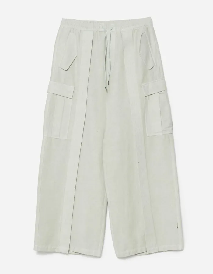 Maharishi Hakama Pants 5329 Hakama Cargo Track Pants Sage 8211 Men