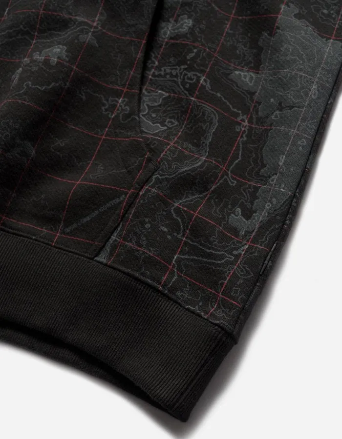 Maharishi Hooded Sweats 5228 Contour Hooded Sweat Subdued Night 8211 Men