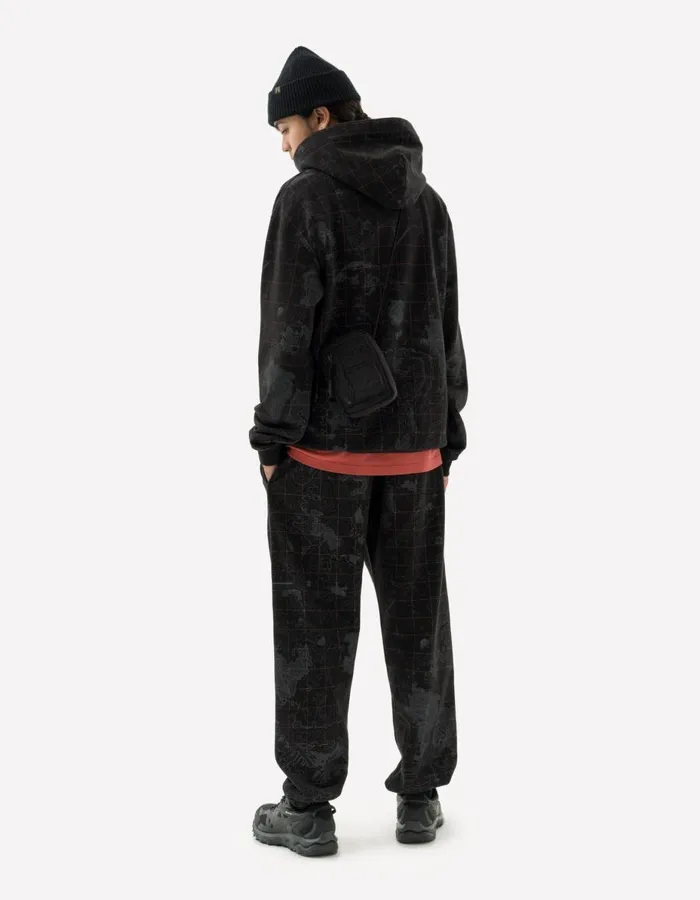 Maharishi Hooded Sweats 5228 Contour Hooded Sweat Subdued Night 8211 Men