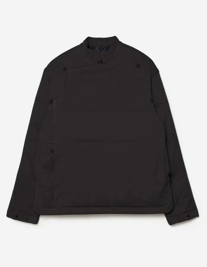 Maharishi Jackets 5259 Padded Monk Overshirt Black 8211 Men