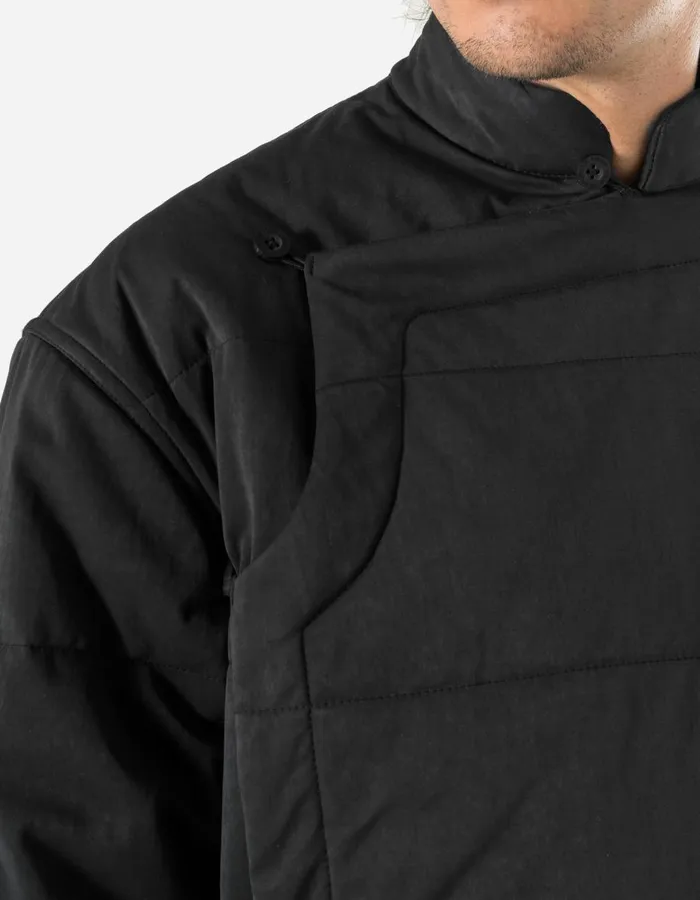 Maharishi Jackets 5259 Padded Monk Overshirt Black 8211 Men