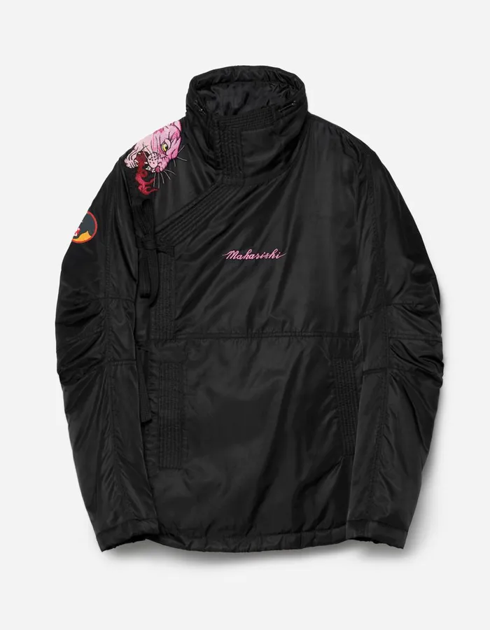 Maharishi Jackets 5309 Tibetan Panther Flight Jacket Black 8211 Men