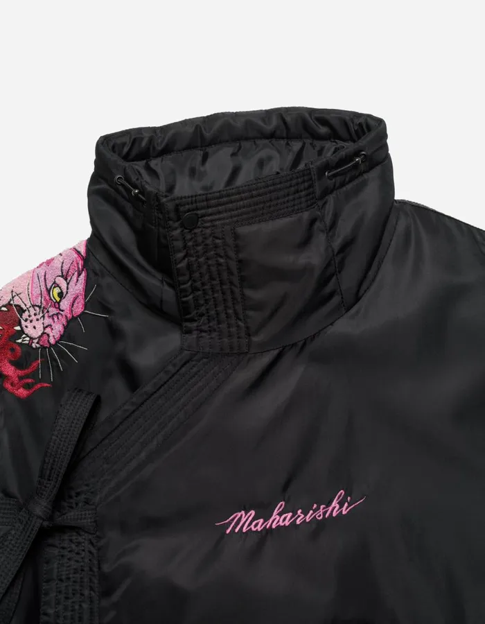 Maharishi Jackets 5309 Tibetan Panther Flight Jacket Black 8211 Men