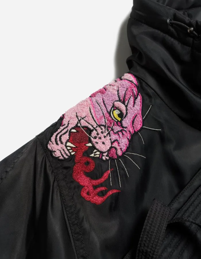 Maharishi Jackets 5309 Tibetan Panther Flight Jacket Black 8211 Men