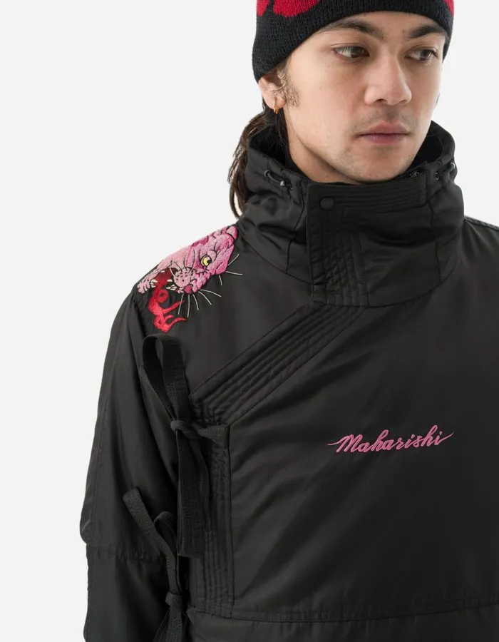 Maharishi Jackets 5309 Tibetan Panther Flight Jacket Black 8211 Men