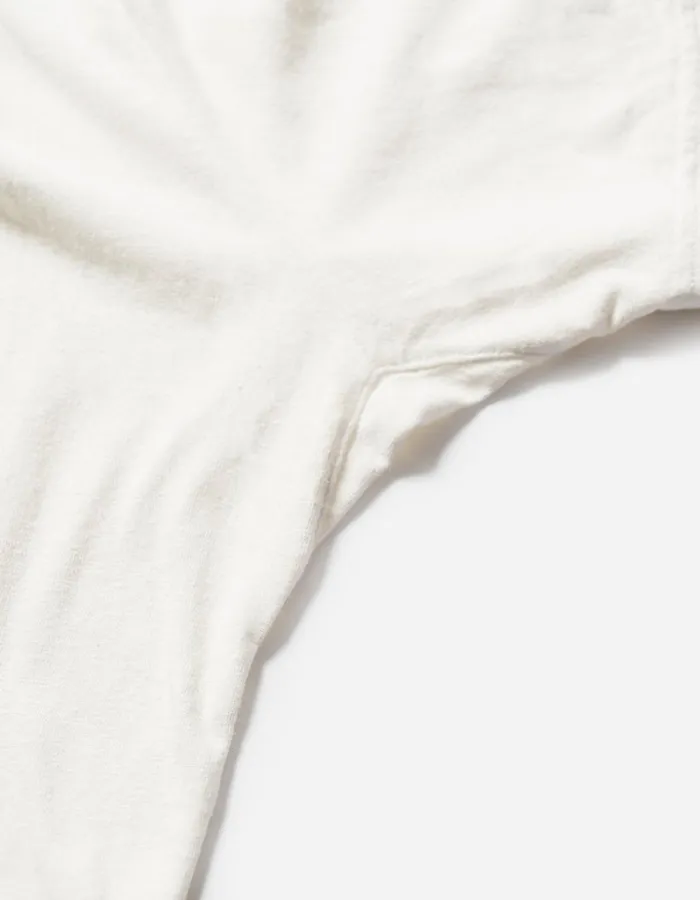 Maharishi Short Sleeve TShirts 5234 Hemp Cross Oversized TShirt White 8211 Men