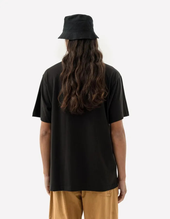 Maharishi Short Sleeve TShirts 5242 Thar Dragon Embroidered TShirt Black 8211 Men