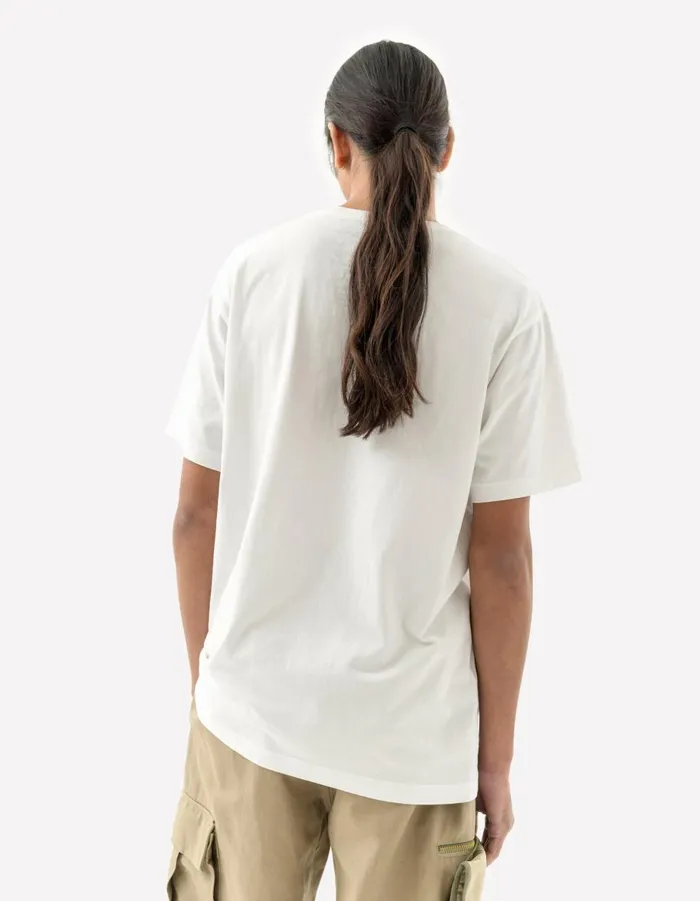 Maharishi Short Sleeve TShirts 5242 Thar Dragon Embroidered TShirt White 8211 Men