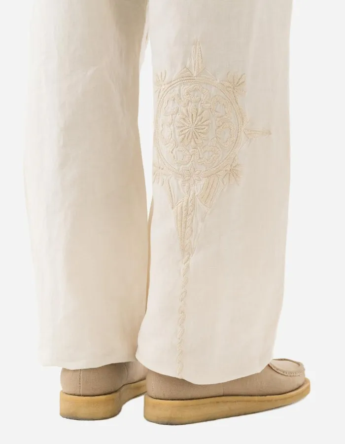 Maharishi Track Pants 5240 Thar Desert Hemp Track Pants Ecru 8211 Men