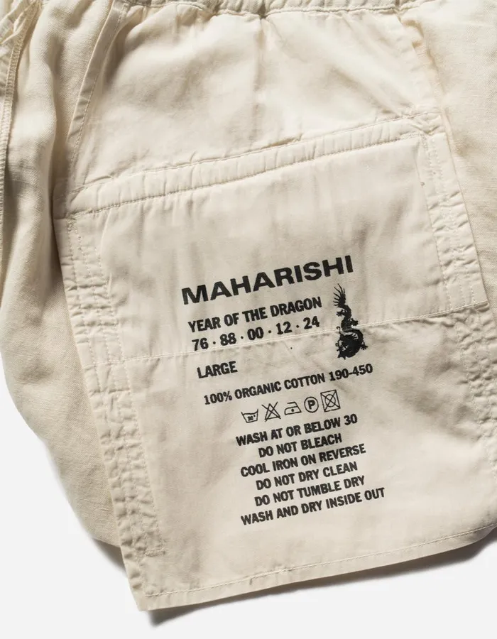 Maharishi Track Pants 5240 Thar Desert Hemp Track Pants Ecru 8211 Men