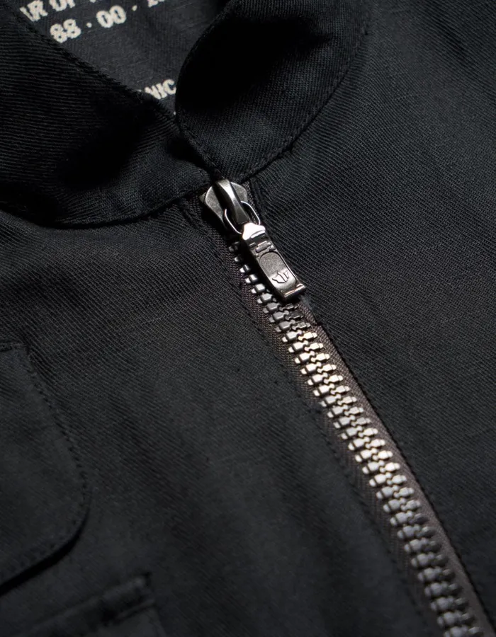 Maharishi Vests 5201 Hemp Utility Vest Black 8211 Men