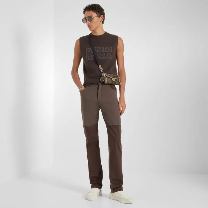 Man Brown Sunglasses Brown Fendi Sunglasses