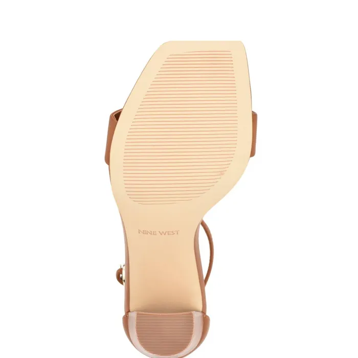 Marrie Ankle Strap Sandals Dark Natural Women Nine West Sandals Marrie Ankle Strap Sandals Dark Natural Women Nine West Sandals