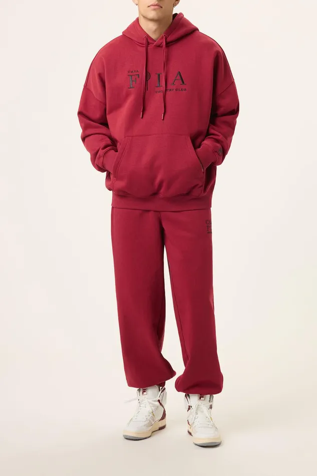 Matching Sets Men Fila CASA FILA Country Club Jogger 600 Tinetan Red Matching Sets Men Fila CASA FILA Country Club Jogger 600 Tinetan Red