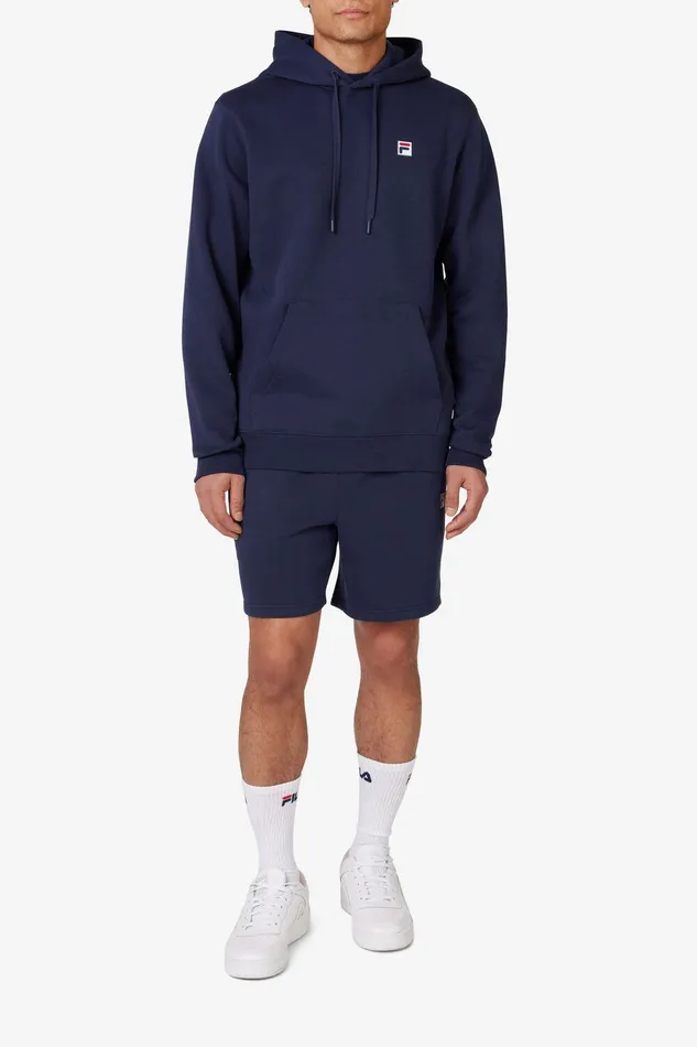 Matching Sets Men Fila Classic Pullover Hoodie 400 Fila Navy