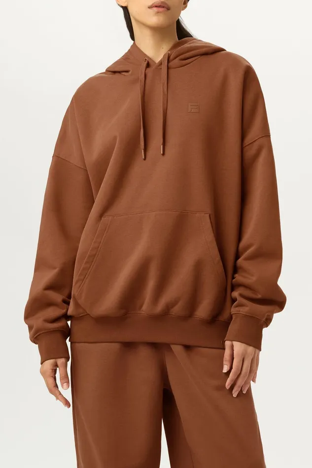 Matching Sets Women Fila Apex Oversized Hoodie 200 Emperador Matching Sets Women Fila Apex Oversized Hoodie 200 Emperador