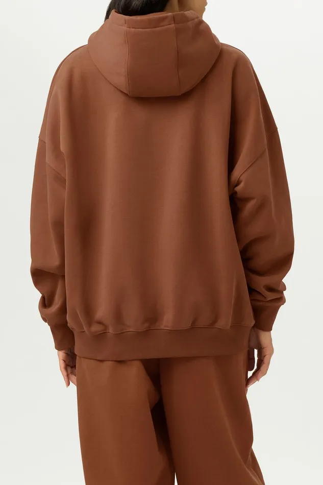 Matching Sets Women Fila Apex Oversized Hoodie 200 Emperador Matching Sets Women Fila Apex Oversized Hoodie 200 Emperador