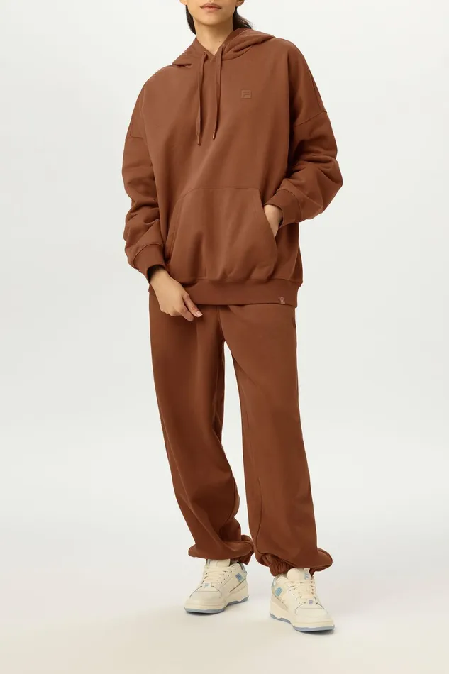 Matching Sets Women Fila Apex Oversized Hoodie 200 Emperador Matching Sets Women Fila Apex Oversized Hoodie 200 Emperador