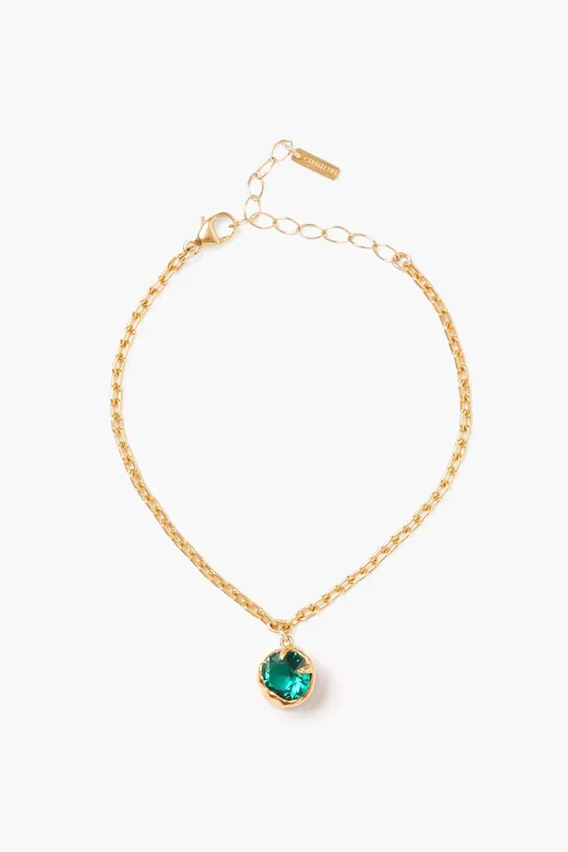 May Birthstone Bracelet Emerald Crystal Women Chan Luu Bracelets