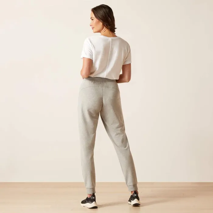Memento Jogger Heather Grey Women Ariat Pants and Shorts Memento Jogger Heather Grey Women Ariat Pants and Shorts