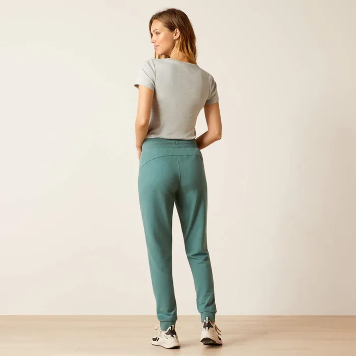 Memento Jogger Silver Pine Heather Women Ariat Pants and Shorts Memento Jogger Silver Pine Heather Women Ariat Pants and Shorts