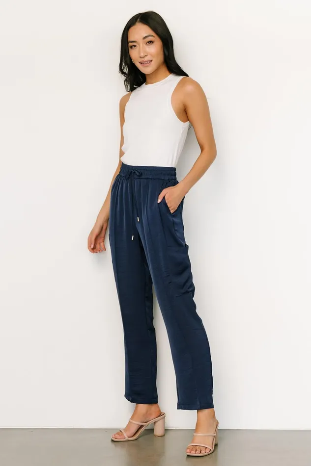 Memphis Pocket Jogger Pants Navy Women Baltic Born Pants Memphis Pocket Jogger Pants Navy Women Baltic Born Pants