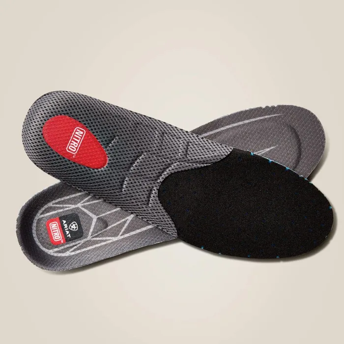 Men039s Nitro Round Toe Insole Blue Men Ariat Insoles