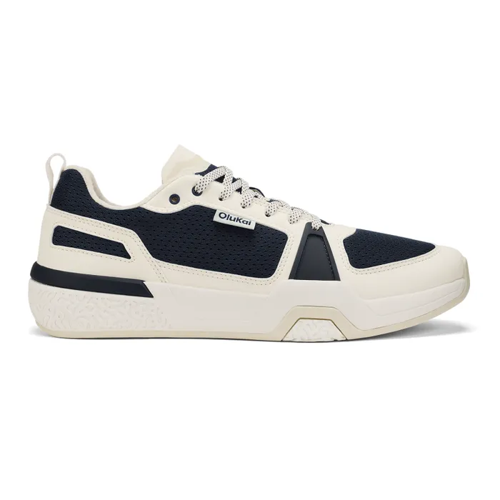 Men Anau Mens Court Sneakers Mood Indigo Bright White Olukai Athletic