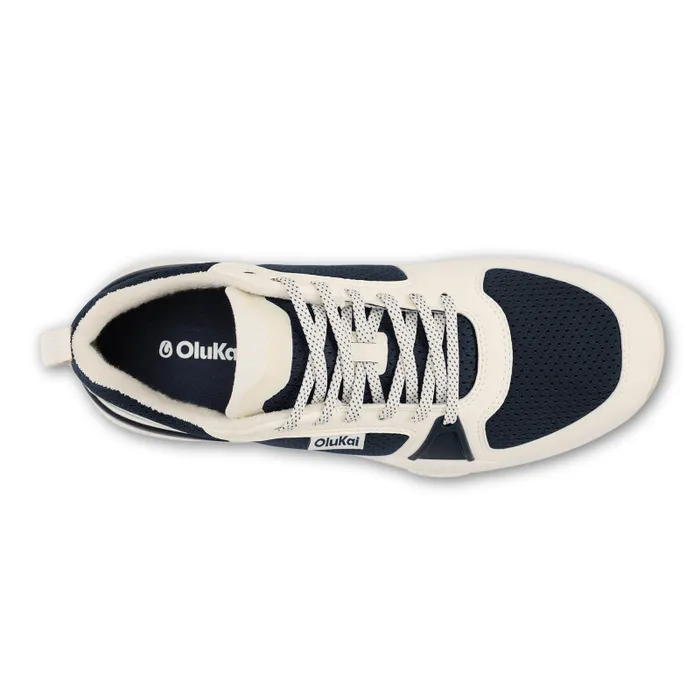 Men Anau Mens Court Sneakers Mood Indigo Bright White Olukai Athletic Men Anau Mens Court Sneakers Mood Indigo Bright White Olukai Athletic