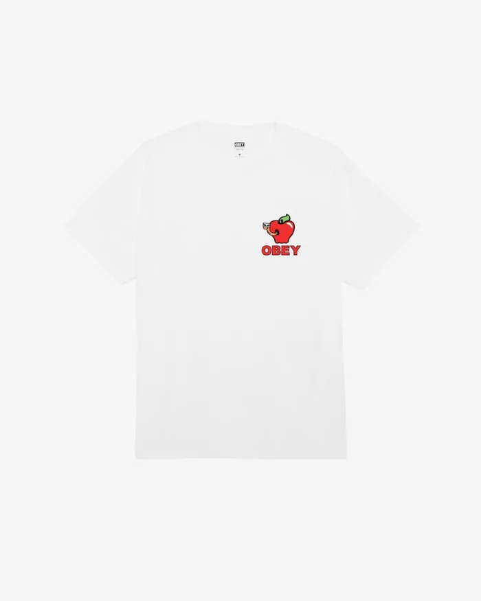 Men APPLE OF MY EYE CLASSIC TSHIRT Sand OBEY Clothing TSHIRTS