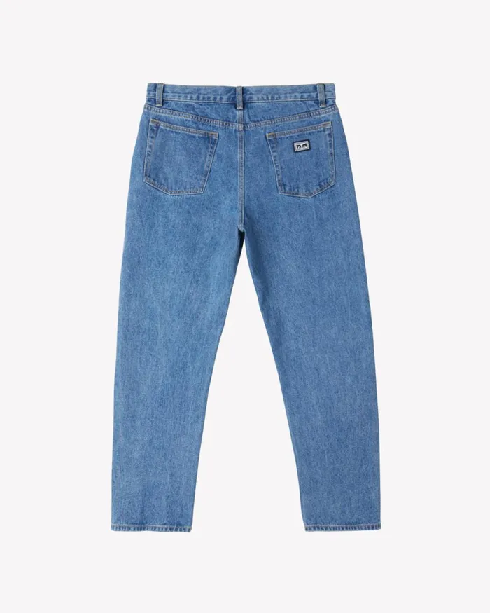 Men BENDER DENIM Stonewash Indigo OBEY Clothing Denim