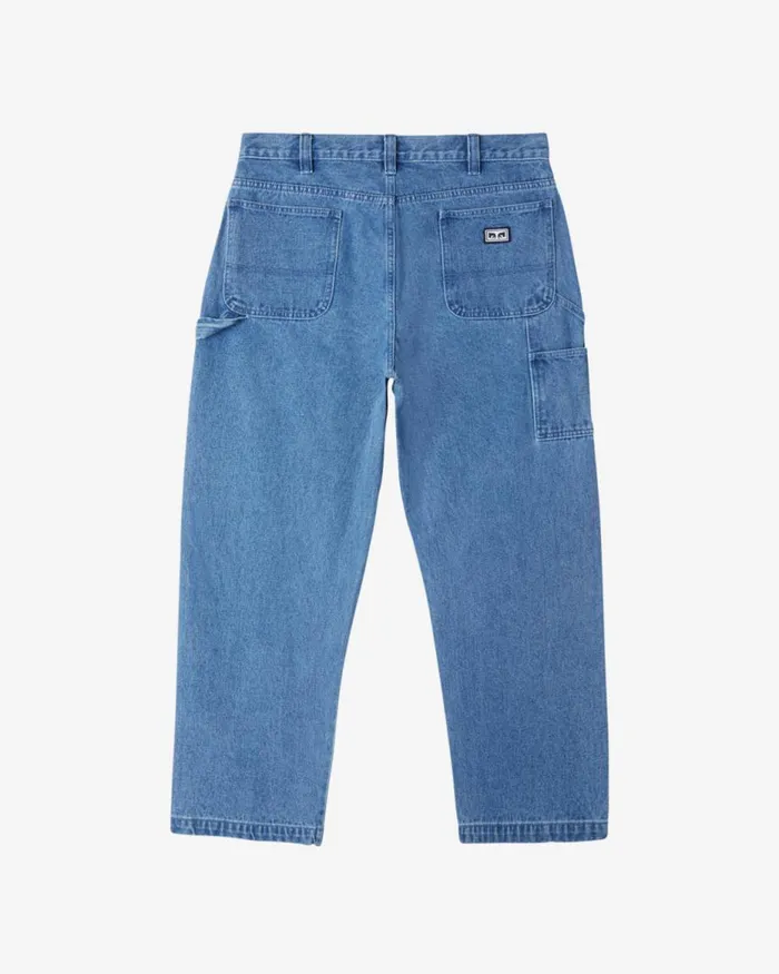 Men BIGWIG CARPENTER DENIM Silver Grey OBEY Clothing Denim