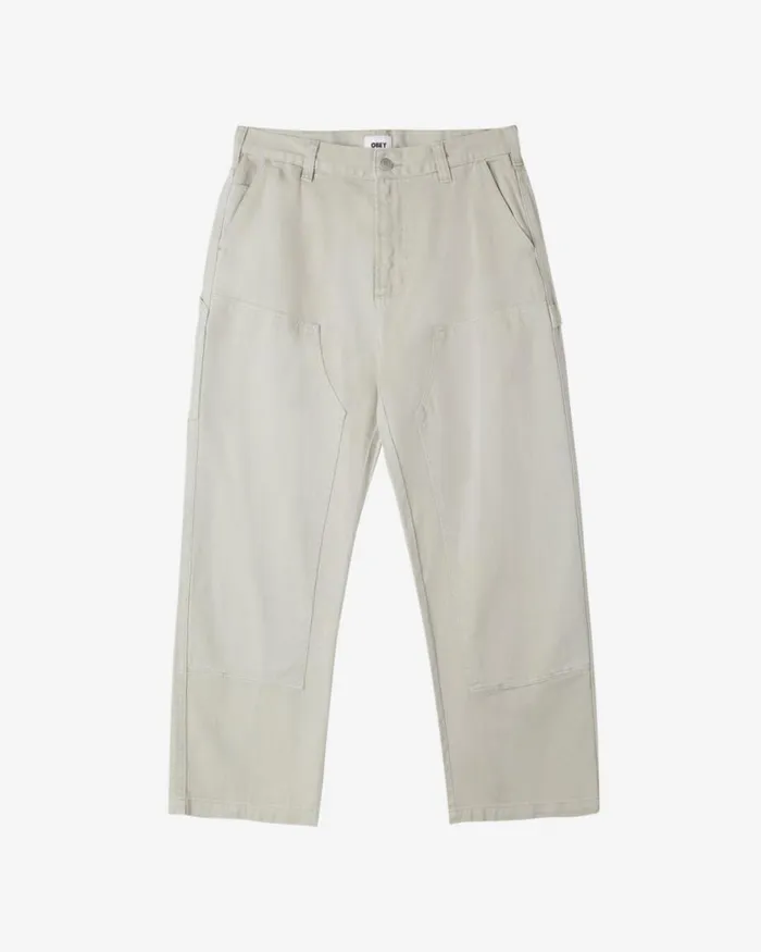Men BIGWIG CARPENTER DENIM Silver Grey OBEY Clothing Denim