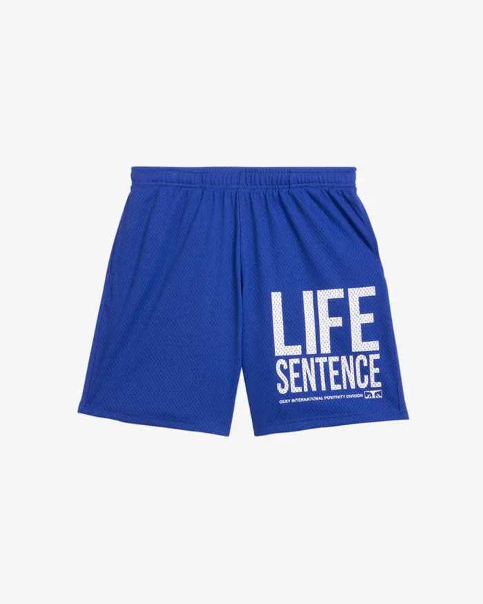 Men BIGWIG OTIUM MESH SHORT Surf Blue OBEY Clothing BOTTOMS