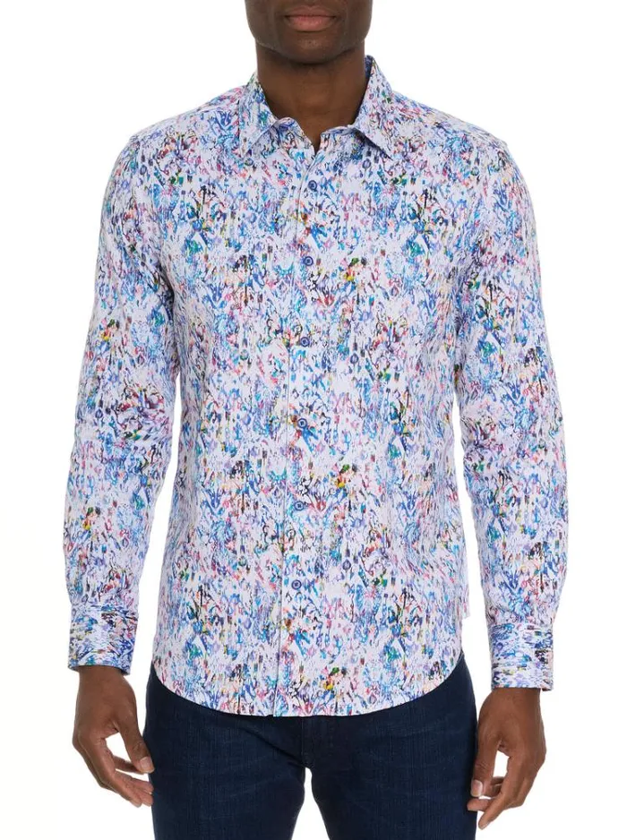 Men BITRA LONG SLEEVE BUTTON DOWN SHIRT Multi Robert Graham Button Down Shirts
