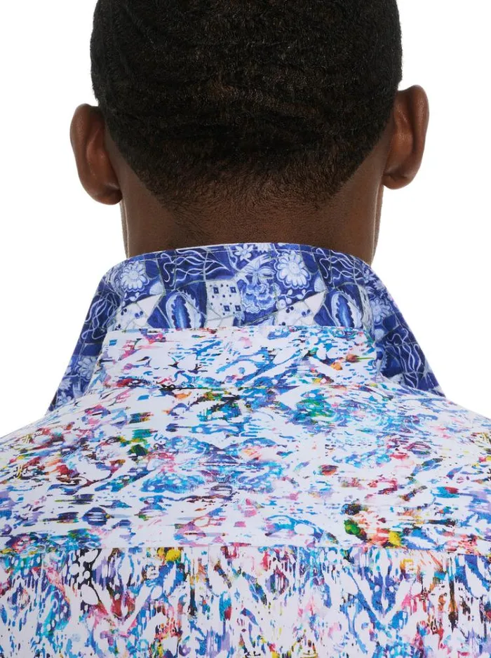 Men BITRA LONG SLEEVE BUTTON DOWN SHIRT Multi Robert Graham Button Down Shirts