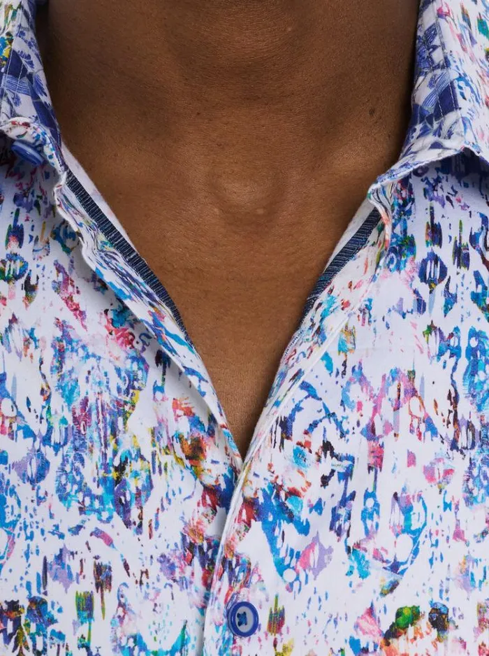 Men BITRA LONG SLEEVE BUTTON DOWN SHIRT Multi Robert Graham Button Down Shirts