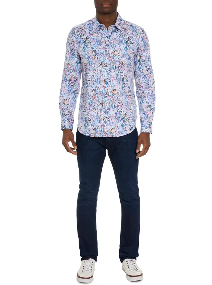 Men BITRA LONG SLEEVE BUTTON DOWN SHIRT Multi Robert Graham Button Down Shirts