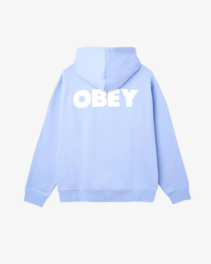 Men BOLD HEAVYWEIGHT PULLOVER Unbleached OBEY Clothing SWEATSHIRTS