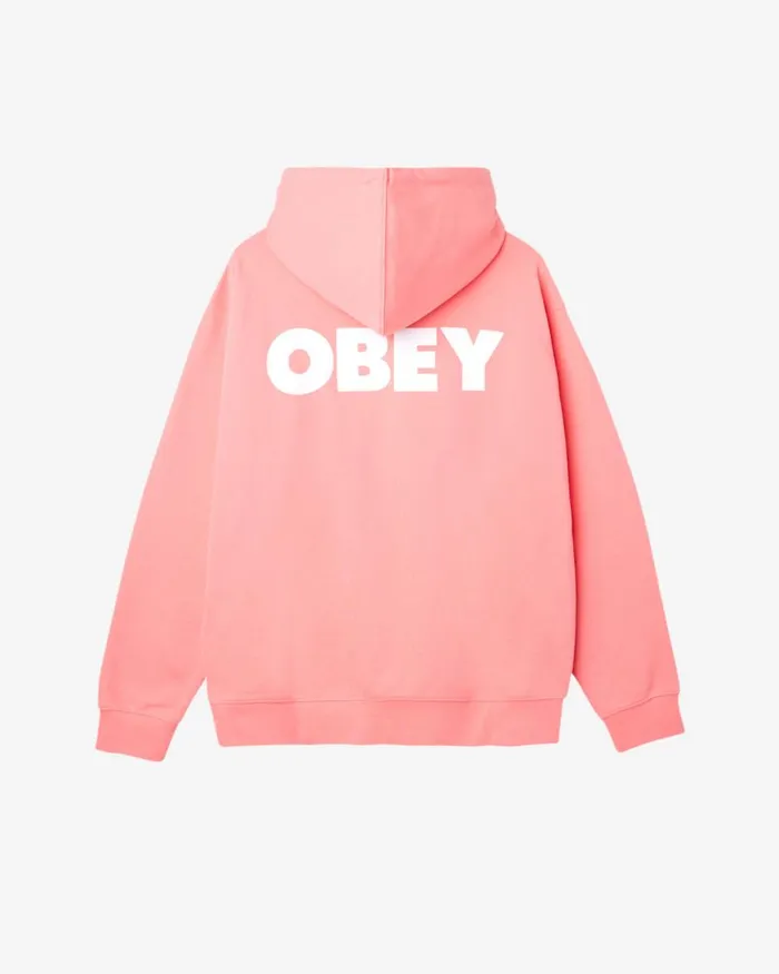 Men BOLD HEAVYWEIGHT PULLOVER Unbleached OBEY Clothing SWEATSHIRTS