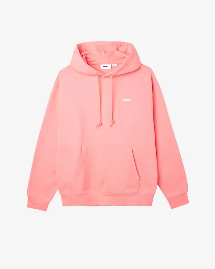 Men BOLD HEAVYWEIGHT PULLOVER Unbleached OBEY Clothing SWEATSHIRTS