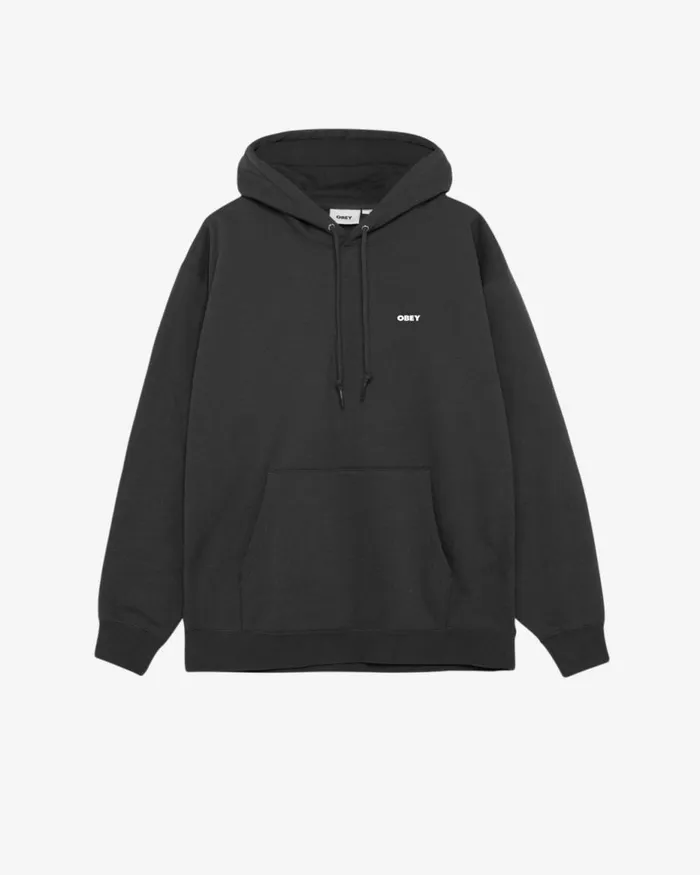 Men BOLD HEAVYWEIGHT PULLOVER Unbleached OBEY Clothing SWEATSHIRTS