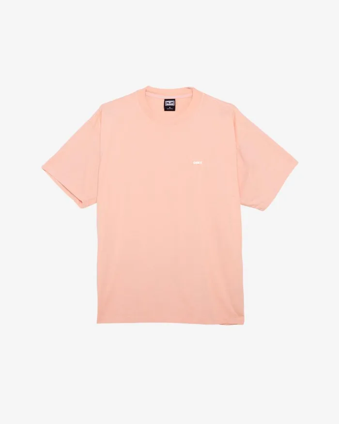 Men BOLD III HEAVYWEIGHT TSHIRT Peach Parfait OBEY Clothing TSHIRTS